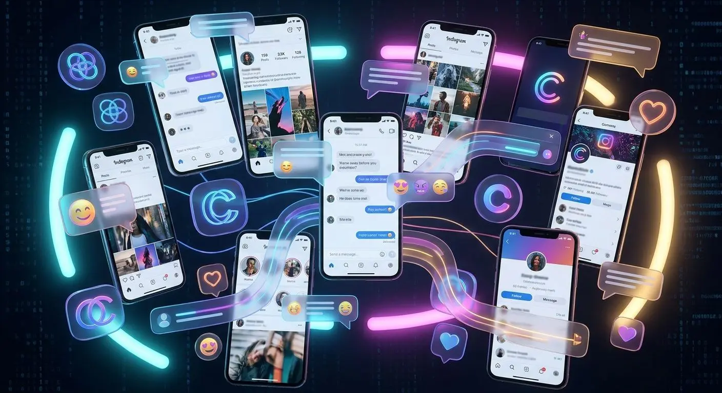 Collage de redes sociales y comunidad digital de Wplay