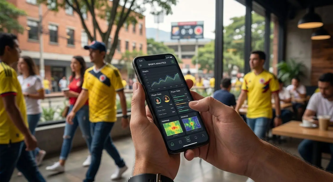 Uso móvil de Wplay en Colombia Usuario consultando la plataforma desde el celular